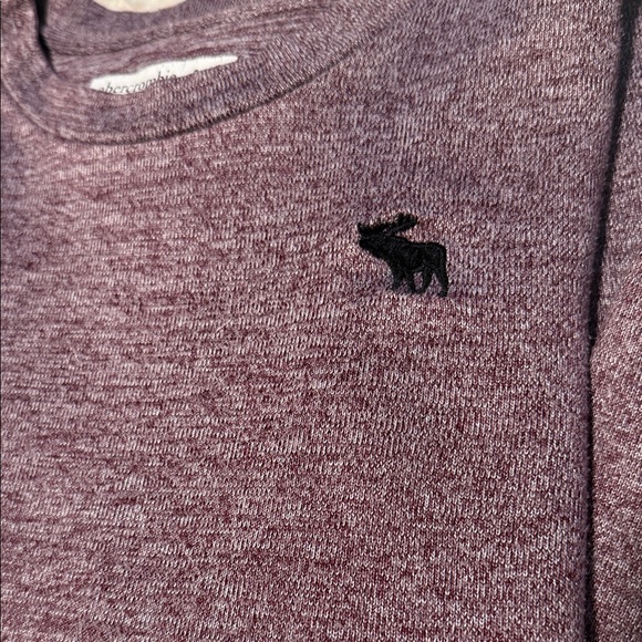 Abercrombie & Fitch Kids Heathered Purple Sweater - Picture 5 of 5